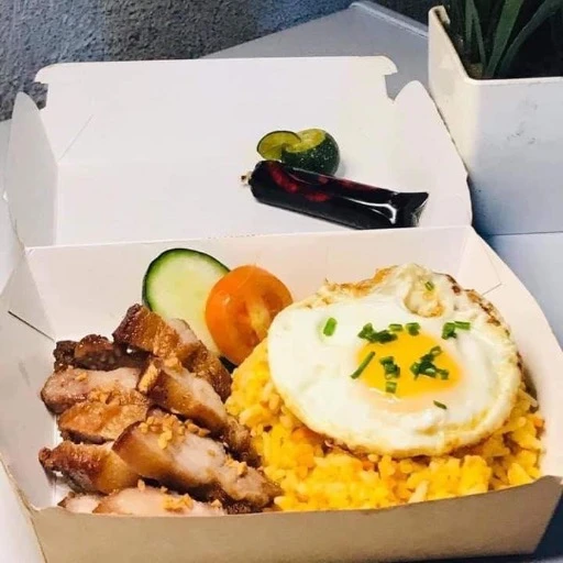 Lechon kawali silog