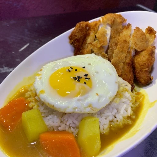 Chicken katsu curry